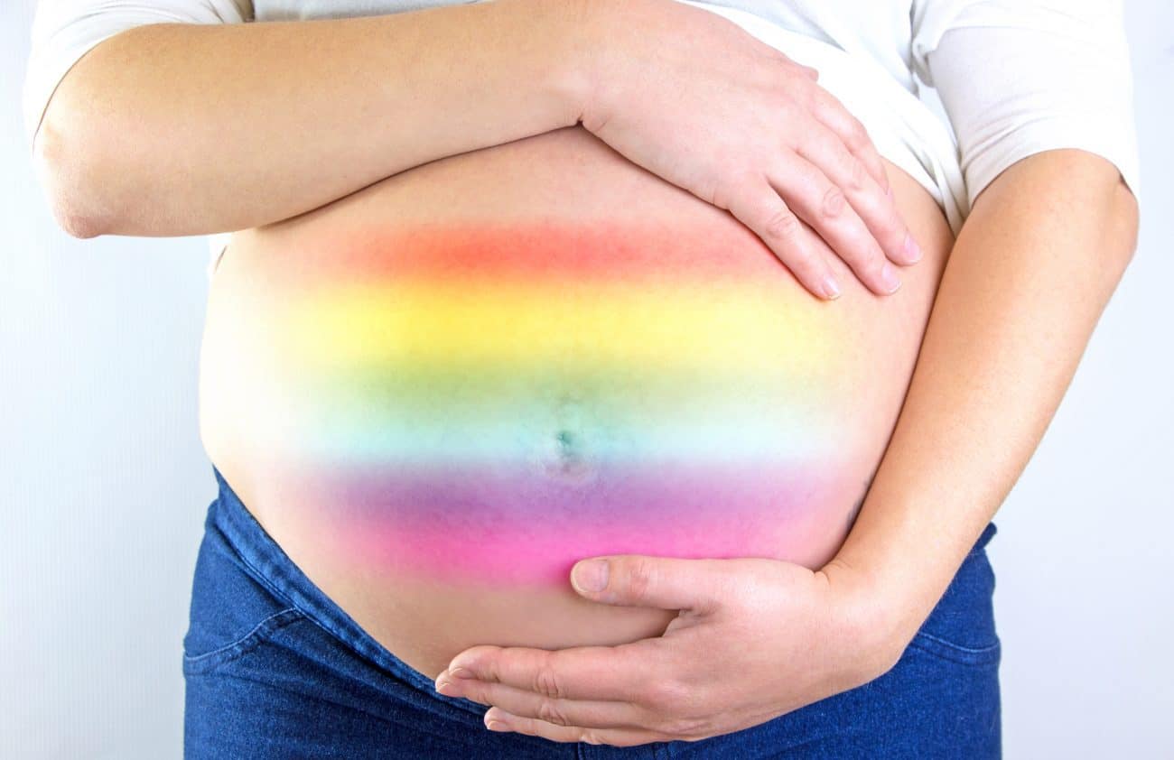 Embarazo de un bebé arcoiris